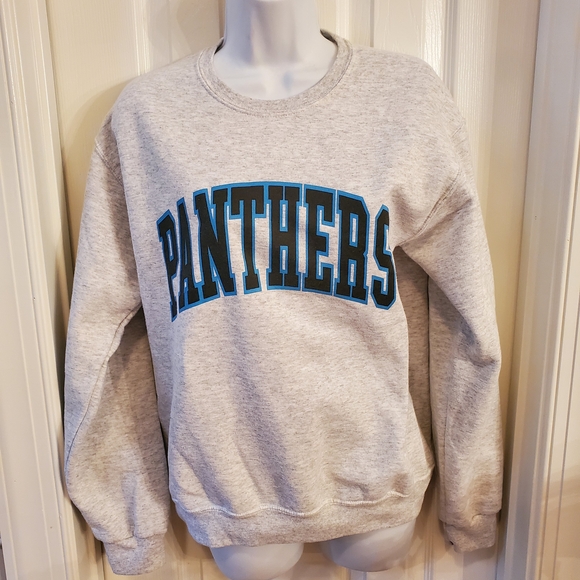 Carolina Panthers Women's Crewneck Sweatshirt Sz Small - Picture 1 of 6